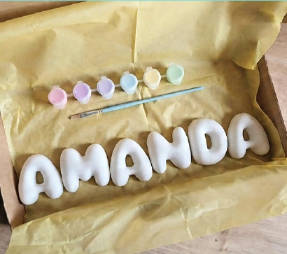 Kit AMANDA con potes pastel